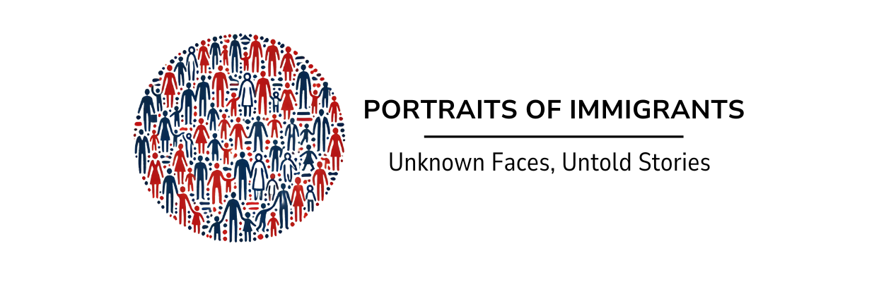 Portraits_Banner Portraits of Immigrants Logo Banner